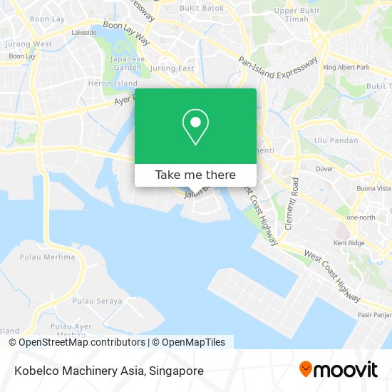 Kobelco Machinery Asia map