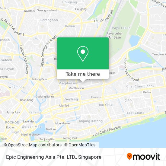 Epic Engineering Asia Pte. LTD. map