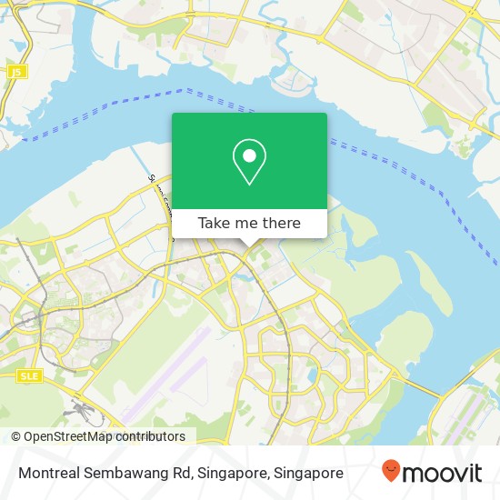 Montreal Sembawang Rd, Singapore地图