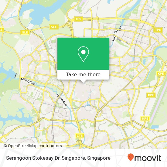 Serangoon Stokesay Dr, Singapore map