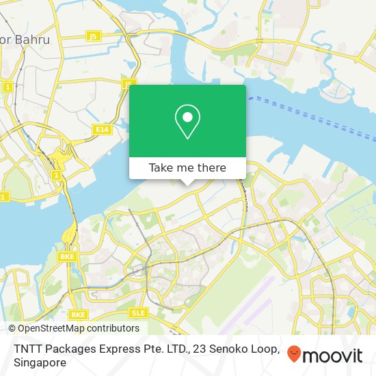 TNTT Packages Express Pte. LTD., 23 Senoko Loop map