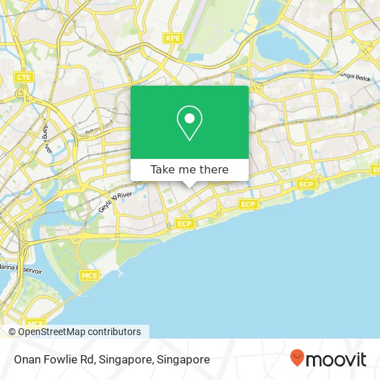 Onan Fowlie Rd, Singapore地图