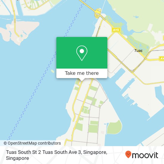 Tuas South St 2 Tuas South Ave 3, Singapore地图