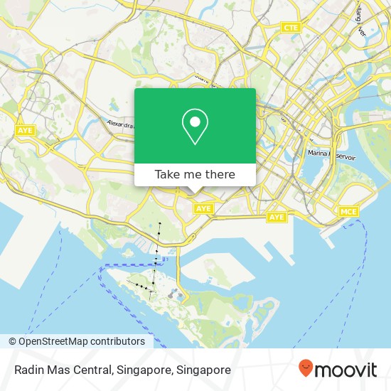 Radin Mas Central, Singapore map