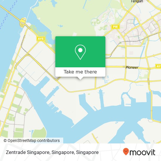Zentrade Singapore, Singapore map