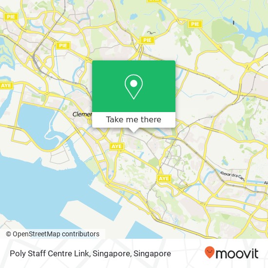 Poly Staff Centre Link, Singapore地图