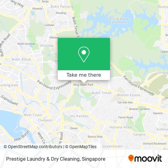 Prestige Laundry & Dry Cleaning map