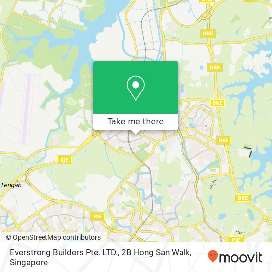 Everstrong Builders Pte. LTD., 2B Hong San Walk map