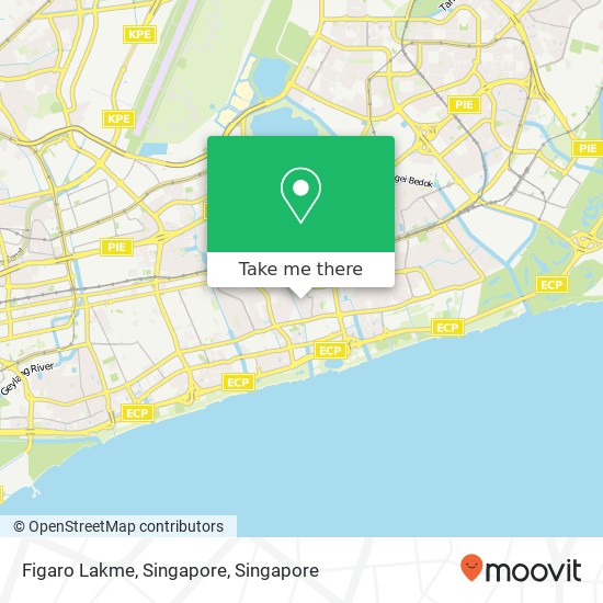 Figaro Lakme, Singapore map