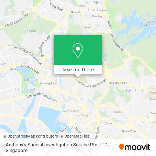 Anthony's Special Investigation Service Pte. LTD. map