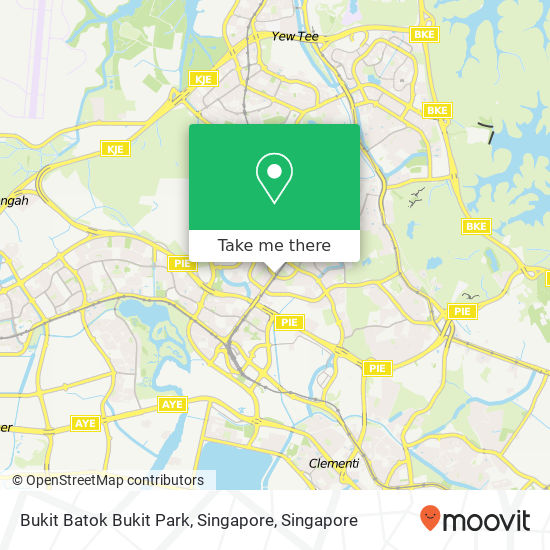 Bukit Batok Bukit Park, Singapore map