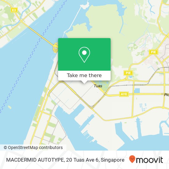 MACDERMID AUTOTYPE, 20 Tuas Ave 6地图