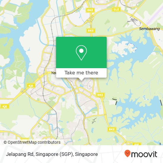 Jelapang Rd, Singapore (SGP) map