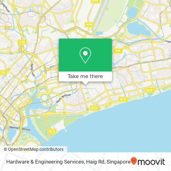Hardware & Engineering Services, Haig Rd map