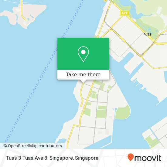 Tuas 3 Tuas Ave 8, Singapore地图