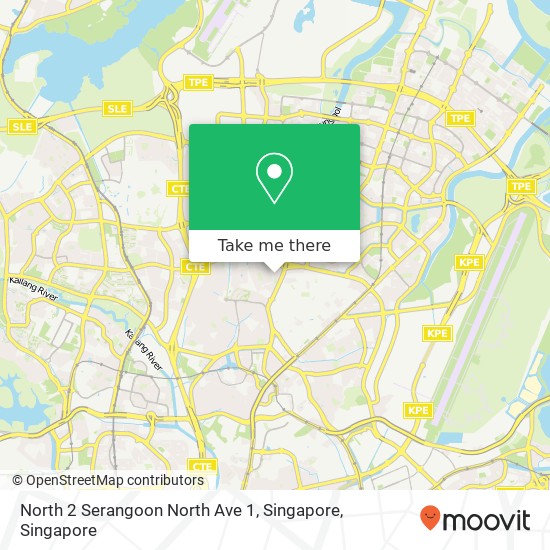 North 2 Serangoon North Ave 1, Singapore地图