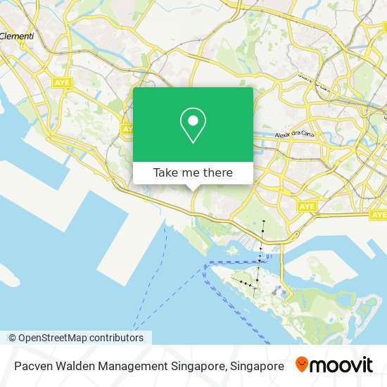 Pacven Walden Management Singapore map