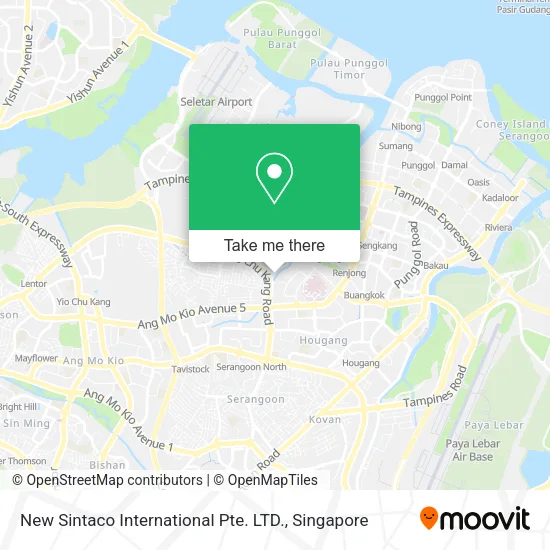 New Sintaco International Pte. LTD. map