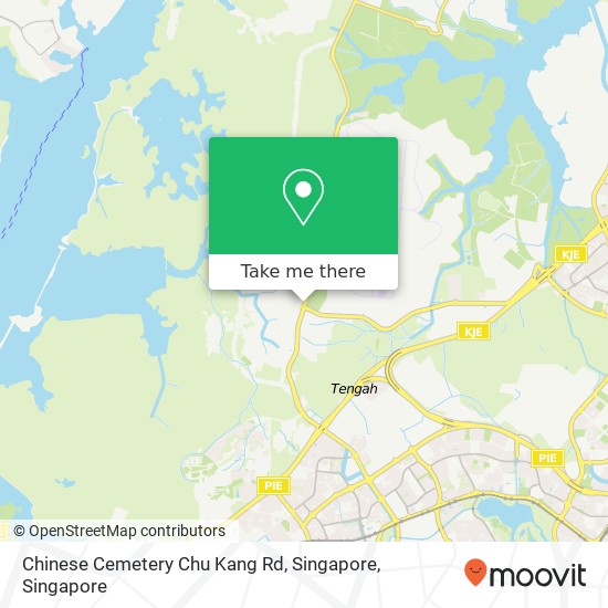 Chinese Cemetery Chu Kang Rd, Singapore map