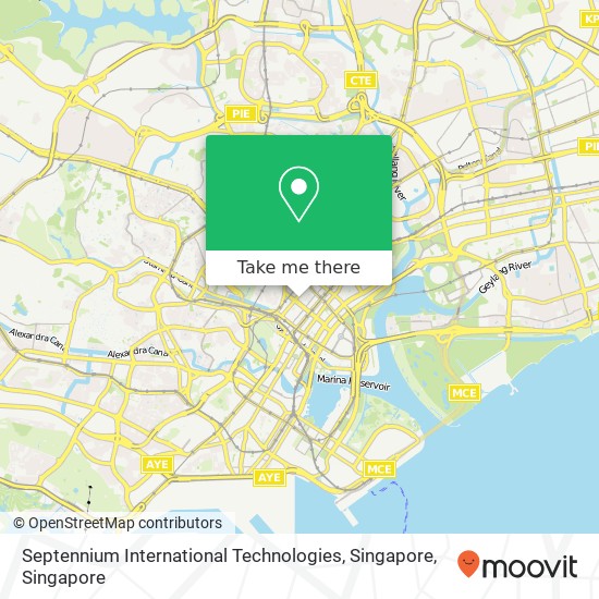 Septennium International Technologies, Singapore地图