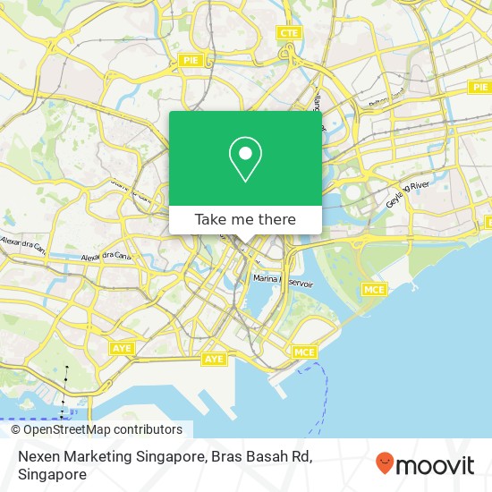 Nexen Marketing Singapore, Bras Basah Rd地图