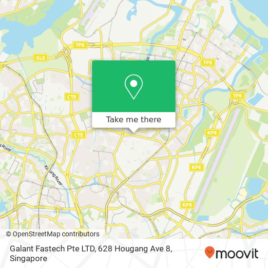 Galant Fastech Pte LTD, 628 Hougang Ave 8地图