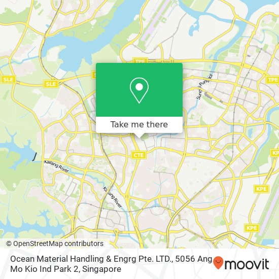 Ocean Material Handling & Engrg Pte. LTD., 5056 Ang Mo Kio Ind Park 2 map