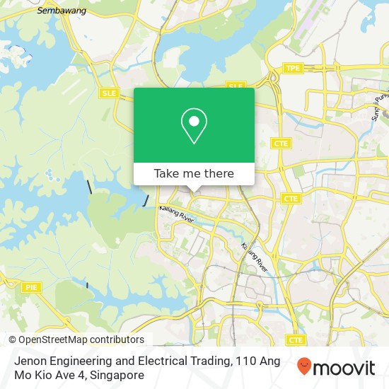 Jenon Engineering and Electrical Trading, 110 Ang Mo Kio Ave 4 map