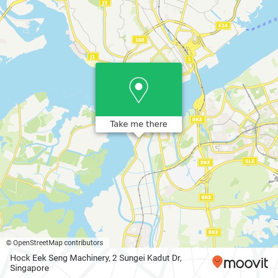 Hock Eek Seng Machinery, 2 Sungei Kadut Dr map