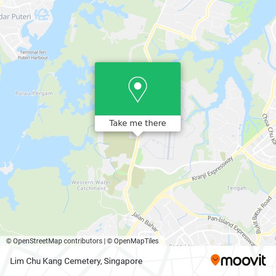 Lim Chu Kang Cemetery map
