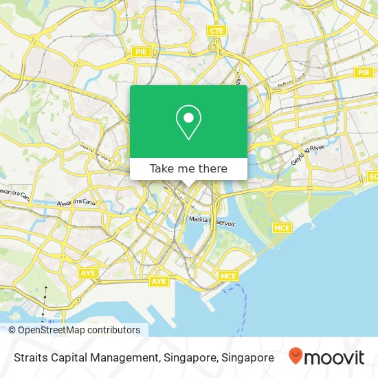 Straits Capital Management, Singapore地图
