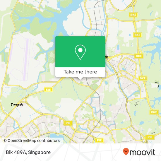 Blk 489A map