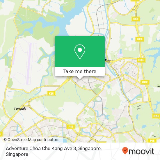 Adventure Choa Chu Kang Ave 3, Singapore地图