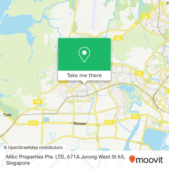 Mibc Properties Pte. LTD., 671A Jurong West St 65 map