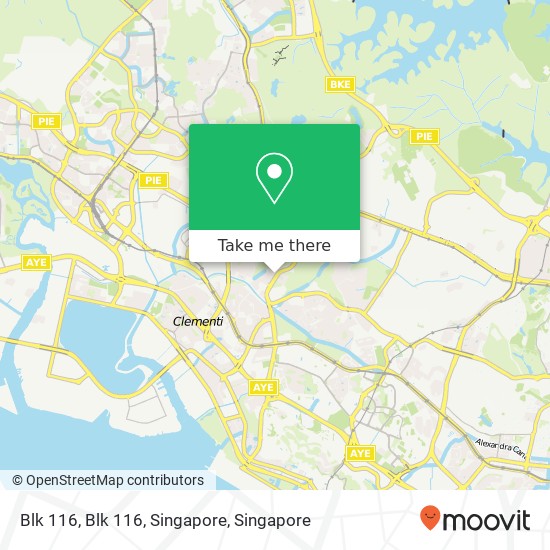 Blk 116, Blk 116, Singapore地图