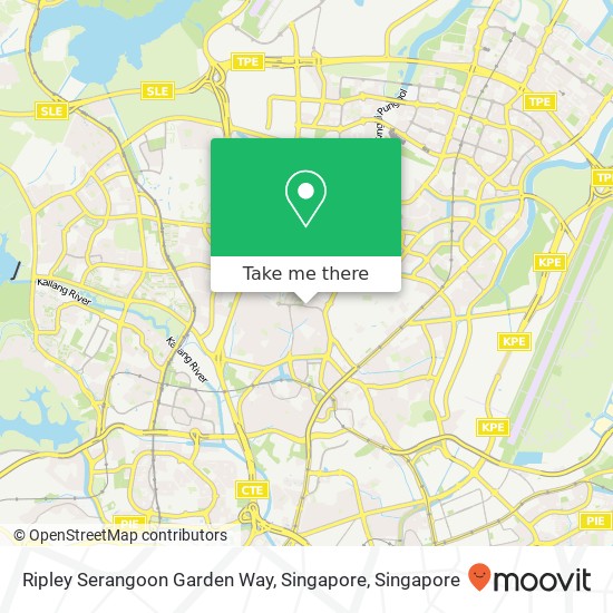 Ripley Serangoon Garden Way, Singapore map