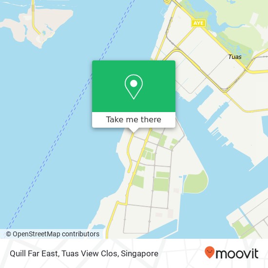 Quill Far East, Tuas View Clos map