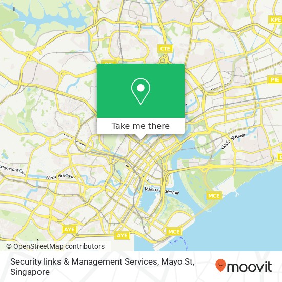 Security links & Management Services, Mayo St map