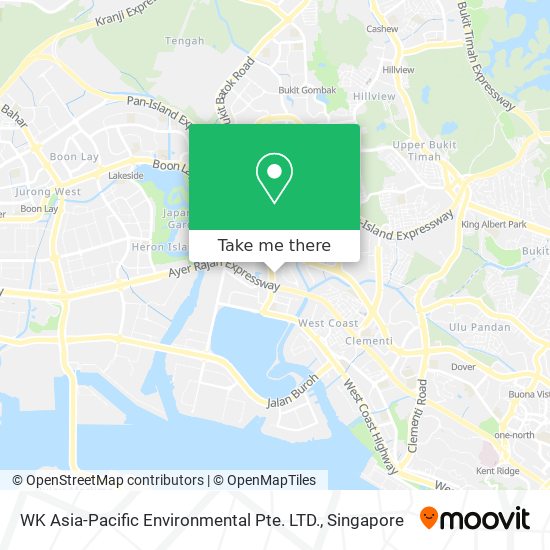 WK Asia-Pacific Environmental Pte. LTD. map