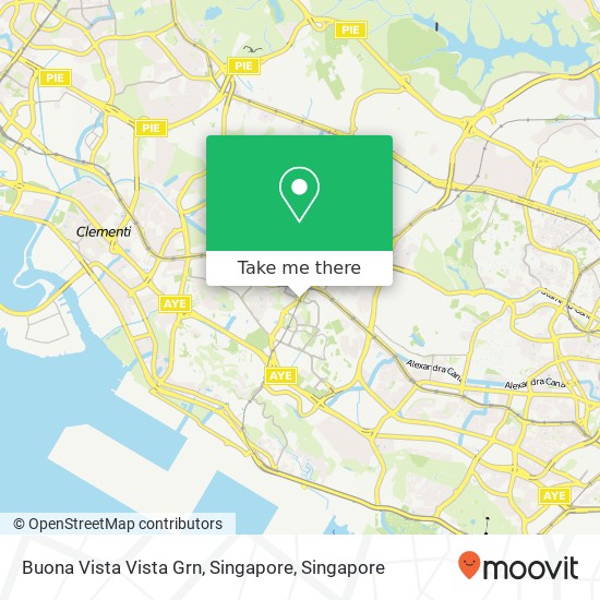 Buona Vista Vista Grn, Singapore map