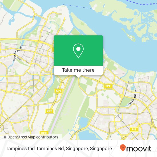 Tampines Ind Tampines Rd, Singapore map