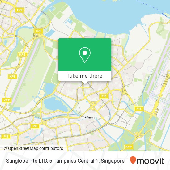 Sunglobe Pte LTD, 5 Tampines Central 1地图