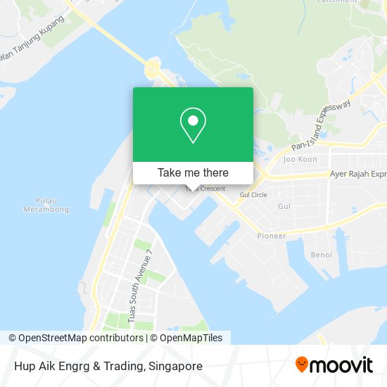 Hup Aik Engrg & Trading map