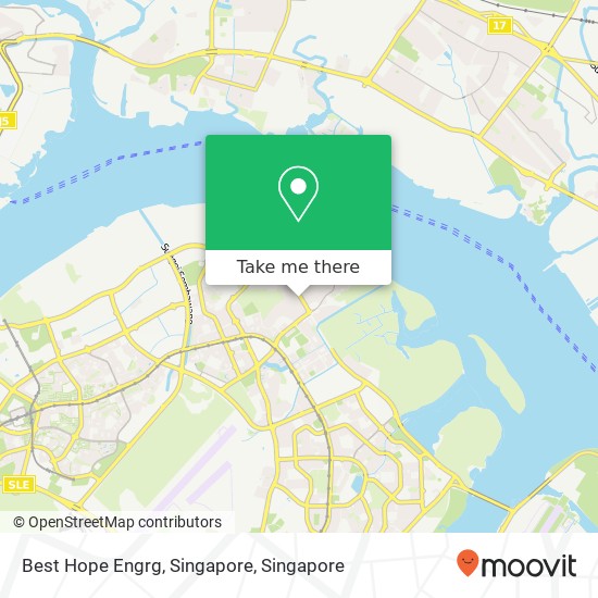 Best Hope Engrg, Singapore地图