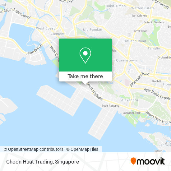 Choon Huat Trading map