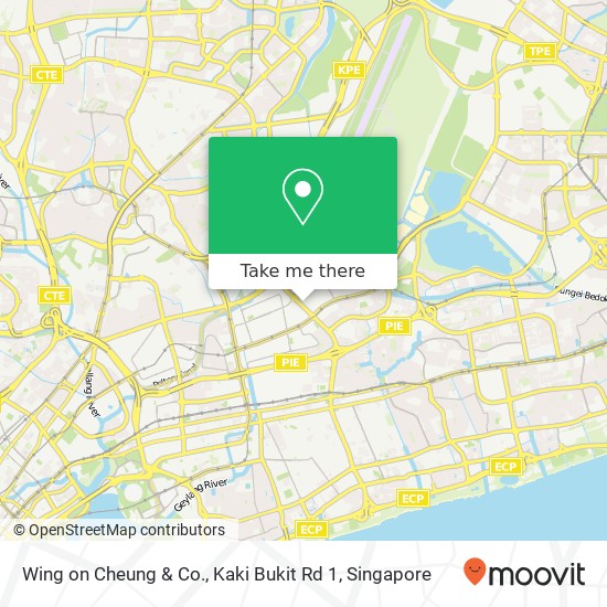 Wing on Cheung & Co., Kaki Bukit Rd 1 map