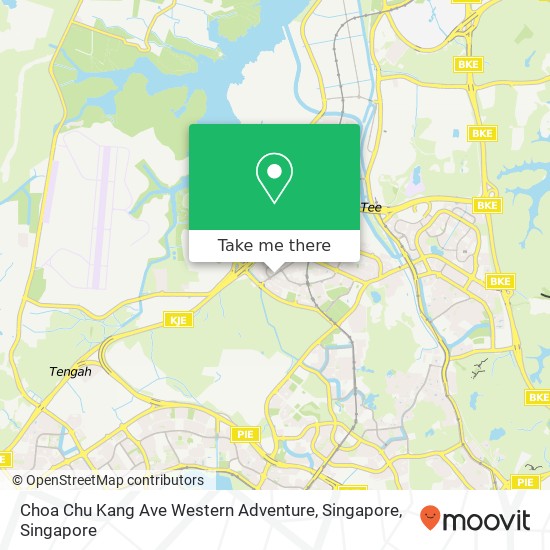 Choa Chu Kang Ave Western Adventure, Singapore地图