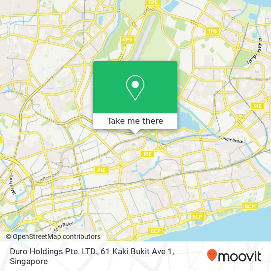 Duro Holdings Pte. LTD., 61 Kaki Bukit Ave 1 map