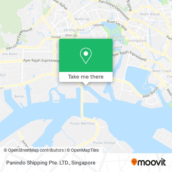 Panindo Shipping Pte. LTD. map