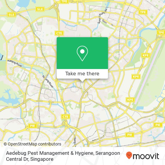 Aedebug Pest Management & Hygiene, Serangoon Central Dr map